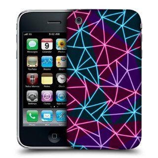 Head Case Designs Lines Neon Geometric Hard Back Case Cover for Apple iPhone 3G 3GS Cell Phones & Accessories