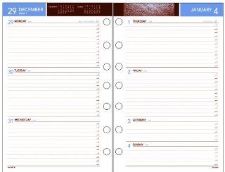 Day Runner 2014 Wedgewood Weekly Planner Calendar Refill, 5.5 x 8.5 Inches (061 785)  Office Calendar Refills 
