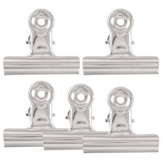 5 x Files Paper Organize Spring Loaded Binder Clips Clamps 3" Width 
