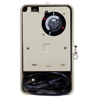 Intermatic P1261P Portable Outdoor Timer 2 Receptacle