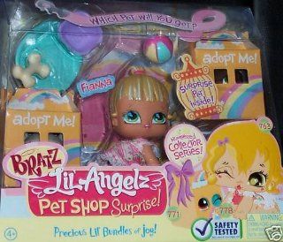 Bratz Lil' Angelz Pet Shop Surprise Precious Lil' Bundles of Joy Number Collector Series Set   Fianna (#763) with 2 Surprise Pets Inside (#771 and #778) and Pet's Accessories Toys & Games