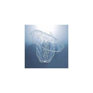 ScrollWare 611045 Disposable Dish/Lid, Clear, 15 Ounce Capacity (Case of 300)