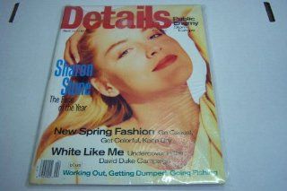 Details Magazine "Sharon Stone, the Face of the Year" April 1992  Prints  