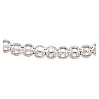 CleverEve's Sterling Silver 7 Inch Hollow Bead Chain CleverEve Jewelry