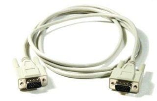 Micro Connectors, Inc. 6 feet HD15 Male to HD15 Male VGA 1024 x 768 Replacement Cable (M05 112 ) Electronics