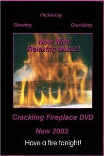 Crackling Fireplace DVD 2003 with Relaxing Music Ross Mayberry Movies & TV