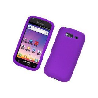 Samsung Galaxy S Blaze 4G T769 SGH T769 Purple Soft Silicone Gel Skin Cover Case Cell Phones & Accessories