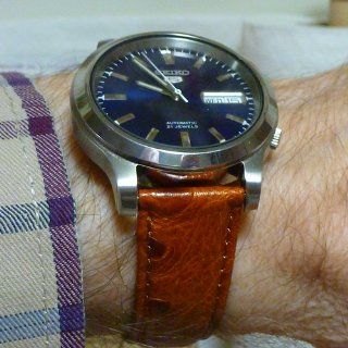 Seiko Men's SNK793 "Seiko 5" Stainless Steel Blue Dial Automatic Watch Seiko Watches