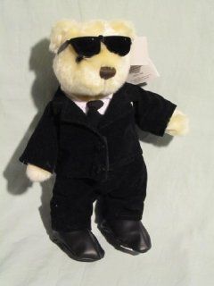 2006 Herrington Hard Rock Cafe " Secret Agent " 11 Inch Teddy Bear Plush #793 Toys & Games
