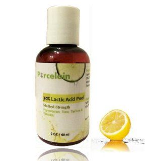 2 Oz Lactic Acid 30% Peel for Skin Lightening Wrinkle Acne Health & Personal Care