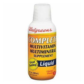  Complete Multivitamin Multimineral Supplement Liquid, Cherry 8 oz Health & Personal Care