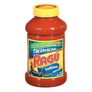 Ragu Traditional Spaghetti Sauce in Plastic Jar 45 oz (Pack of 12)  Hot Sauces  Grocery & Gourmet Food