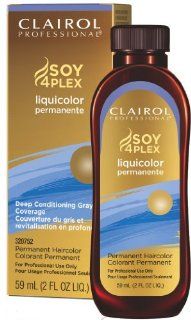 Clairol Professional Soy4Plex Hair Color   #5AA /36D   Lightest Ultra Cool Brown 2 oz. (Pack of 6) Health & Personal Care