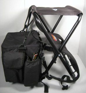 Innova Caddy Seat / Strap / Blue Deluxe Bag Combo  Disc Golf Bags  Sports & Outdoors