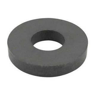 Industrial Grade 10E796 Ring Magnet, 3 3/8 In Dia, Ceramic Lift Magnets