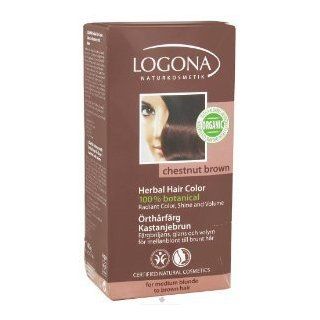 Herbal Hair Color Chestnut Brown (100g) Brand Logona Health & Personal Care