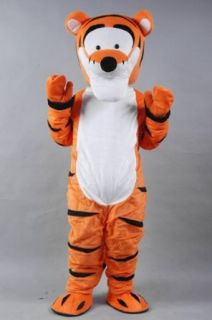 Winnie the Pooh Tigger Mascot Costume Adult Size Clothing