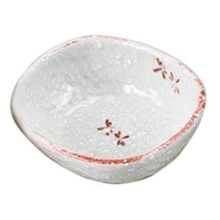 Japanese Ceramic Bowl Coarse oval delicacy ( dragonfly ) [9cm x 7.9cm x 2.8cm] kgr074 206 797 Kitchen & Dining