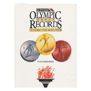 Olympic Games The Records/776 Bc to Ad 1988 Stan Greenberg 9780851128979 Books