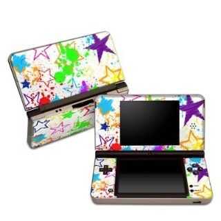 Scribbles Design Protective Decal Skin Sticker (High Gloss Coating) for Nintendo DSi XL Game Device Video Games