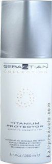SEBASTIAN Collection Titanium Protector Leave In Conditioner 8.5oz/250ml  Standard Hair Conditioners  Beauty