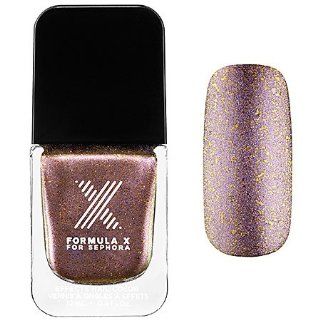 Shifters Nail Polish Formula X for Sephora 0.4 Oz Heroic   Lilac and Gold Metallic Health & Personal Care
