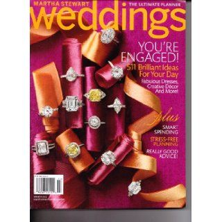 Martha Stewart Weddings Magazine. The Ultimate Planner. #59. 2012. Books