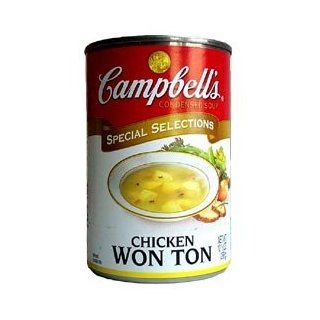 Campbell's Wonton Soup 10.75 oz   6 Unit Pack  Chicken Soups  Grocery & Gourmet Food