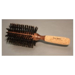 EuroShine 3.25 in. diam. Cork Grip Boar Bristle Brush   Hair Styling Tools