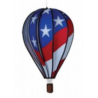 Premier Designs 22 in. Patriotic Hot Air Balloon Wind Spinner   Wind Spinners