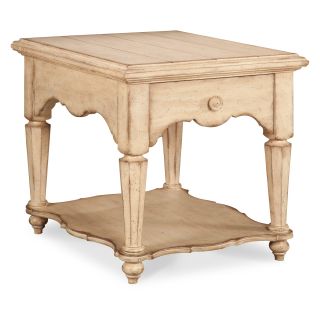 A.R.T. Furniture Belmar Drawer End Table   Antiqued Linen   End Tables