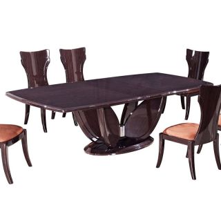 Global Furniture Peri Wenge Dining Table   Dining Tables