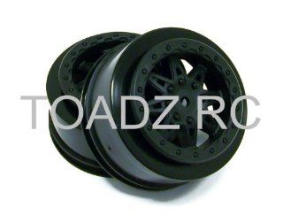 Axial AX08101 2.2/3.0 Raceline Renegade Wheels (2 Piece), 41mm, Black Toys & Games