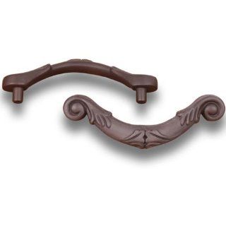Rk International   Rki Ornate Curved Drop Pull (Rkicp804Rb) Oil Rubbed Bronze   Cabinet And Furniture Pulls  