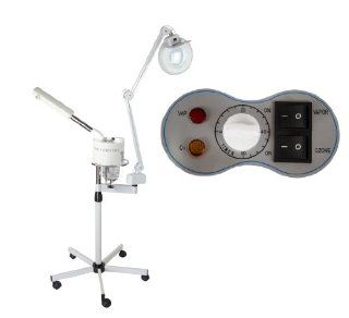 Facial Steamer & Magnifying Lamp Combo   2 in 1  Steamer Mag Lamp  Beauty