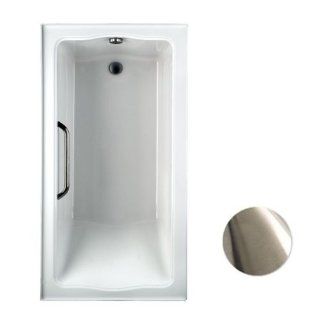 Toto ABY782Q#01YBN3 Clayton Tile In Soaker (W 3 Flanges, Right Drain, Grab Bar & No LED)   Cotton