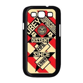 International Brand Obey Logo Creative Case Design For Samsung Galaxy S3 Best Cover Show 1y805 Cell Phones & Accessories