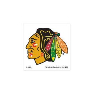 Chicago Blackhawks Official NHL 1"x1" Fake Tattoos by Wincraft  Sports Fan Wall Decor Stickers  Sports & Outdoors