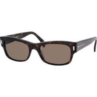 Giorgio Armani 783/S Men's Wayfarer Full Rim Outdoor Sunglasses/Eyewear   Dark Havana/Brown / Size 52/18 145 Automotive