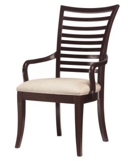 Stanley Furniture Hudson Street Slat Back Arm Chair   Dining Chairs