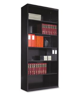 Tennsco B78BK Metal Bookcase   Black   Bookcases