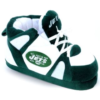 Comfy Feet NFL Sneaker Boot Slippers   New York Jets   Mens Slippers