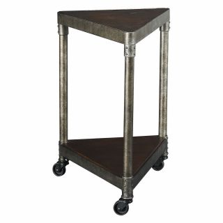 Hammary Structure Triangle Wedge Table   End Tables