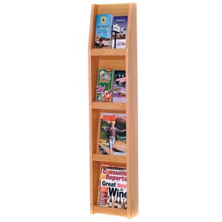 8 Pocket Vertical Literature Display   Commercial Magazine Racks