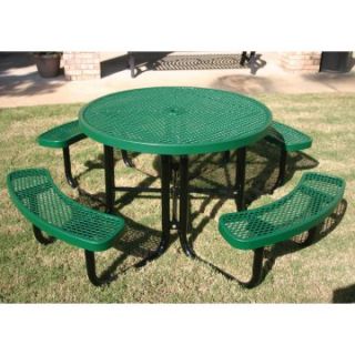 Ultra Leisure Round Picnic Table   Picnic Tables