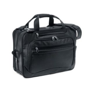 G. Pacific Consulate 17 in. Koskin Leather Laptop Briefcase   Computer Laptop Bags