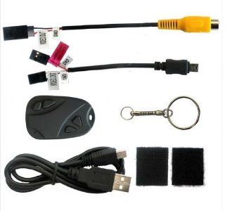 Makeit Mini DVR 808 #16 V2  Lens A Car Key Chain Micro Camera HD 720P Pocket Camcorder Webcam Computers & Accessories
