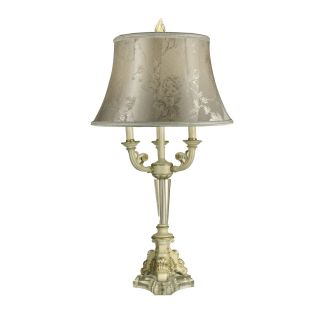 Dale Tiffany Victorian Silver Table Lamp   Table Lamps