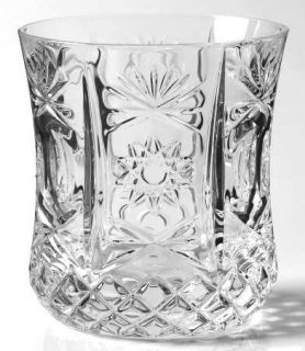 Royal Crystal Rock Impero Double Old Fashioned   Clear,Cut Star And Fan,No Trim