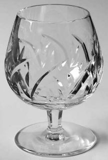 Waterford Lucerne Brandy Glass   Cut Vertical & Plant Design On Bowl